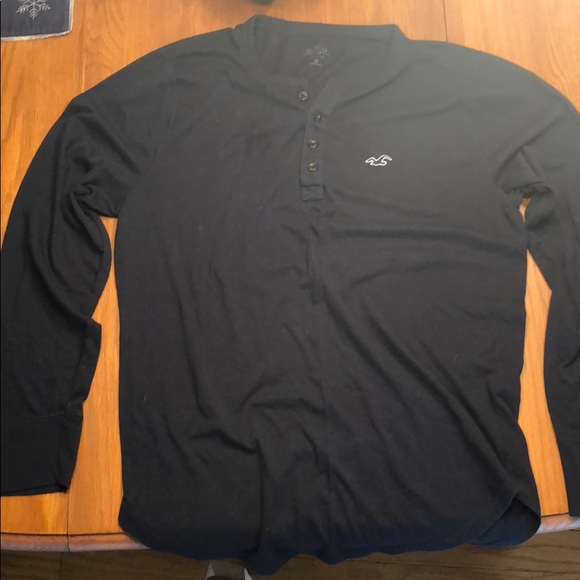 Hollister long sleeve quarter button up - Picture 2 of 3